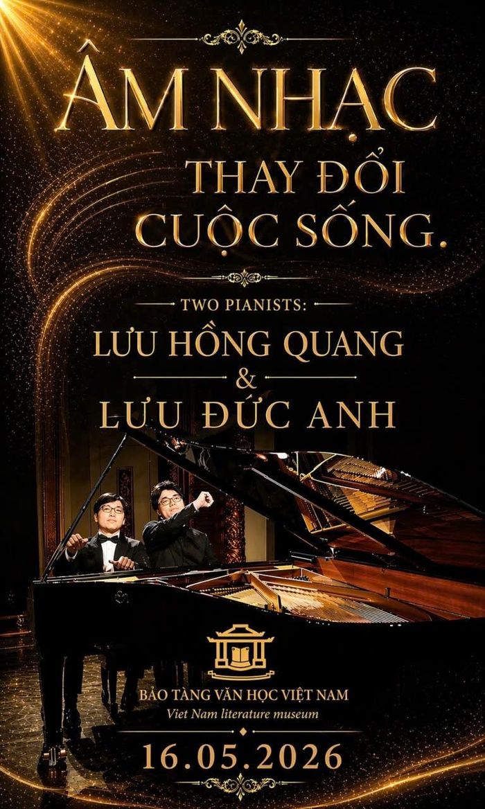 Không chỉ có âm nhạc, buổi trò chuyện “Âm nhạc thay đổi cuộc sống” vào ngày 16/5 sẽ là nơi chia sẻ những chiêm nghiệm sâu sắc về nghệ thuật. Ảnh: BTC